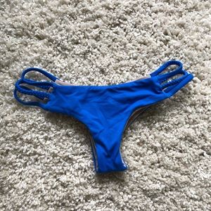 Blue Midori bikini bottom